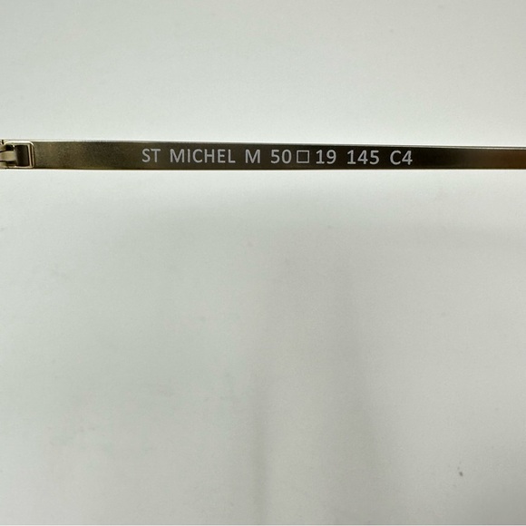 EYEBUYDIRECT St Michel Unisex Golden Round Eyeglass Frame Unisex Size Medium - Picture 11 of 13